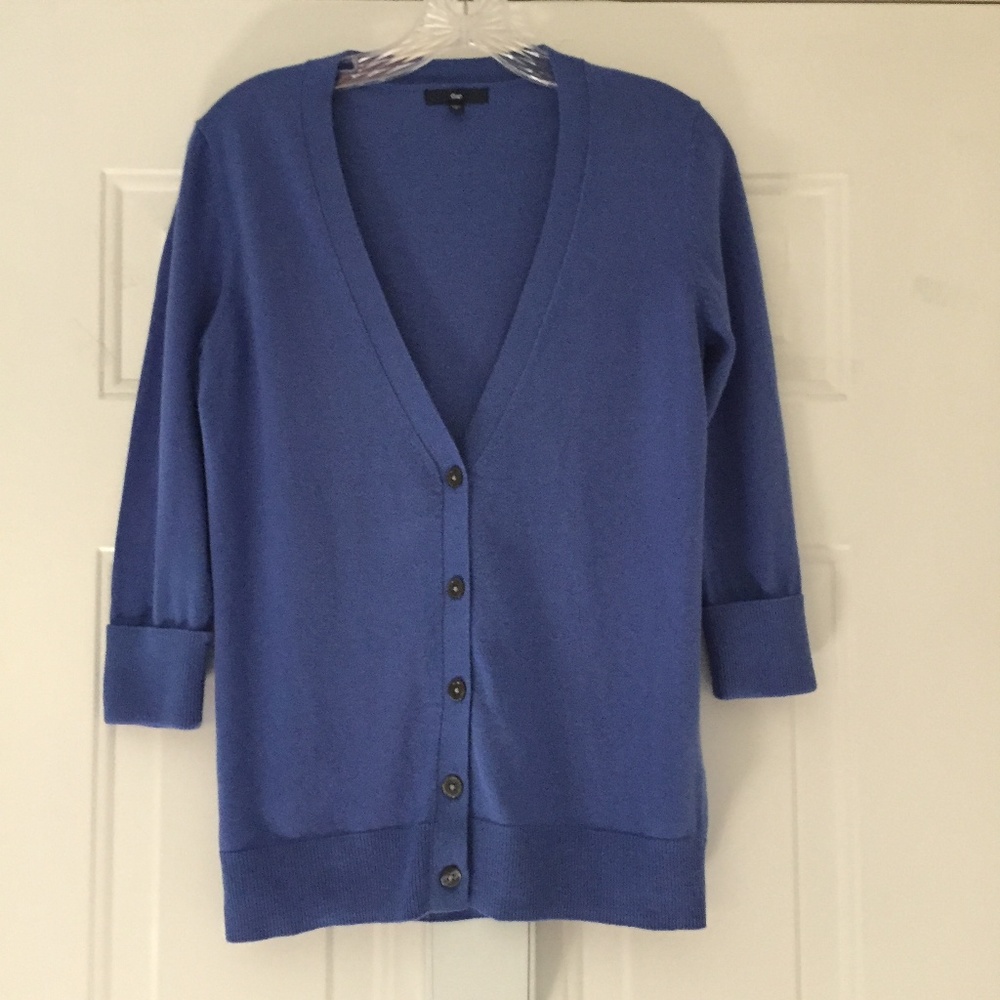 Gap Royal Blue Cardigan Size M